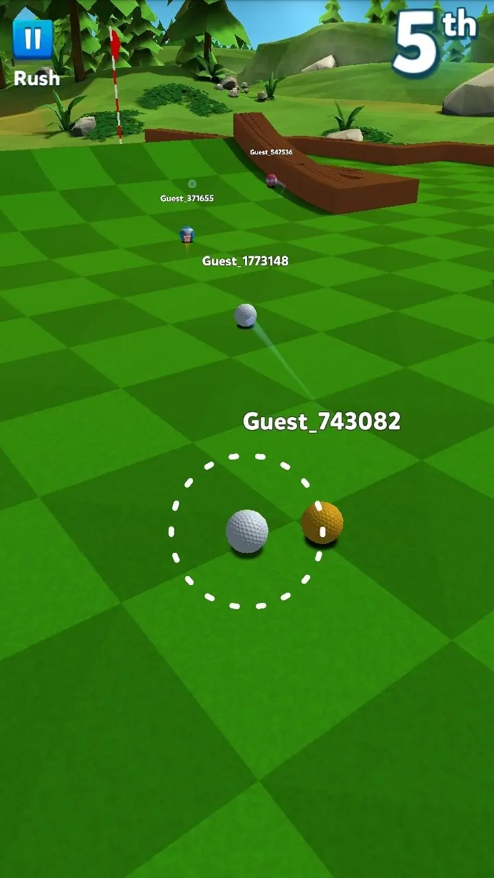 juego golf battle - Cómo agregar amigos en golf Battle Android