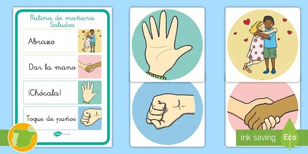 juego de saludos para niños - Cómo enseñar a los niños a saludar