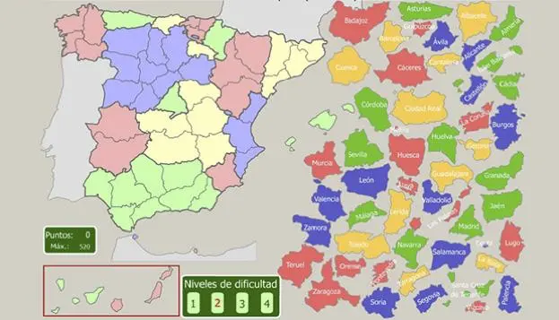 juegos de mapas - Cómo hacer un mapa interactivo en Power Point