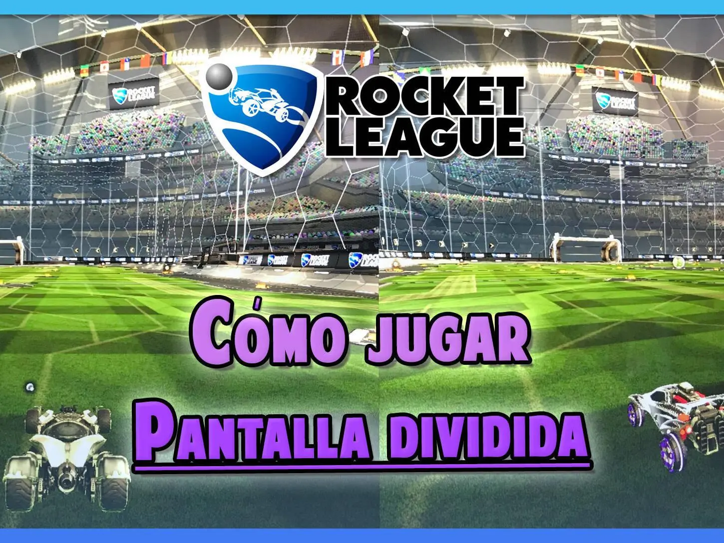 jugar pantalla dividida rocket league pc - Cómo jugar 2vs2 en Rocket League