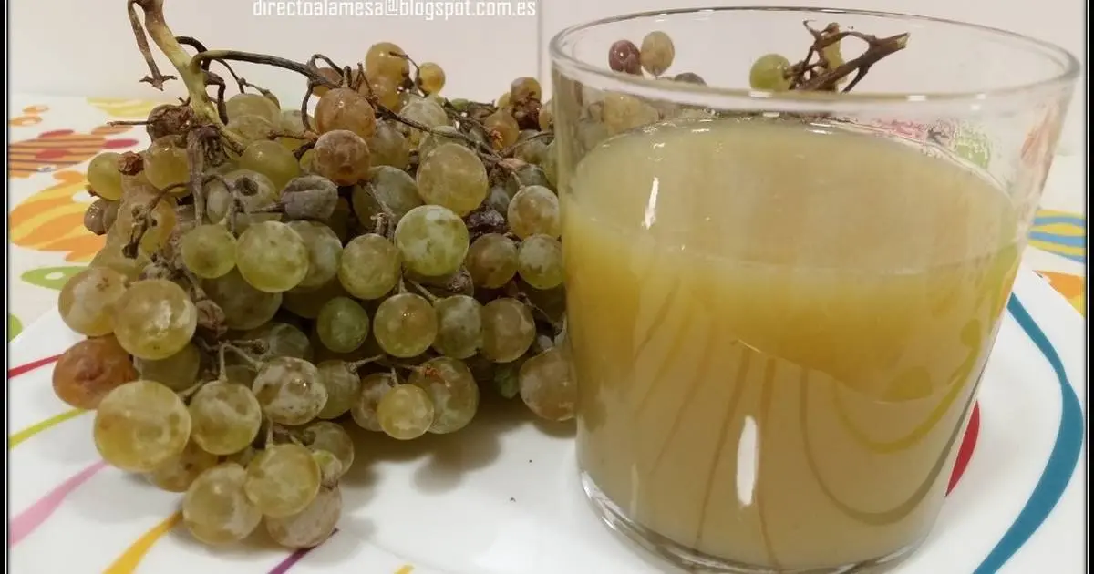 jugo de uva natural - Cómo se extrae el jugo de la uva