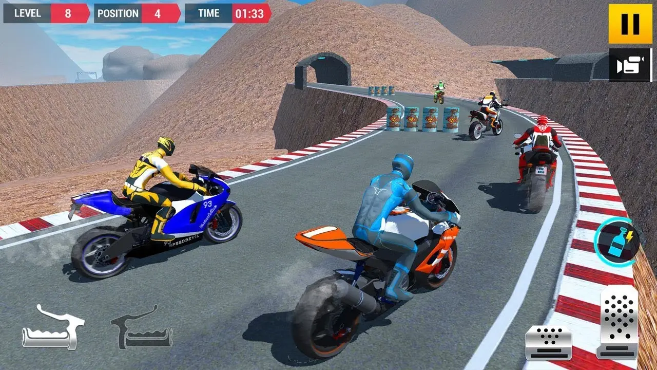bici carreras: juegos de motos - Cómo se llama el juego de motos de carreras