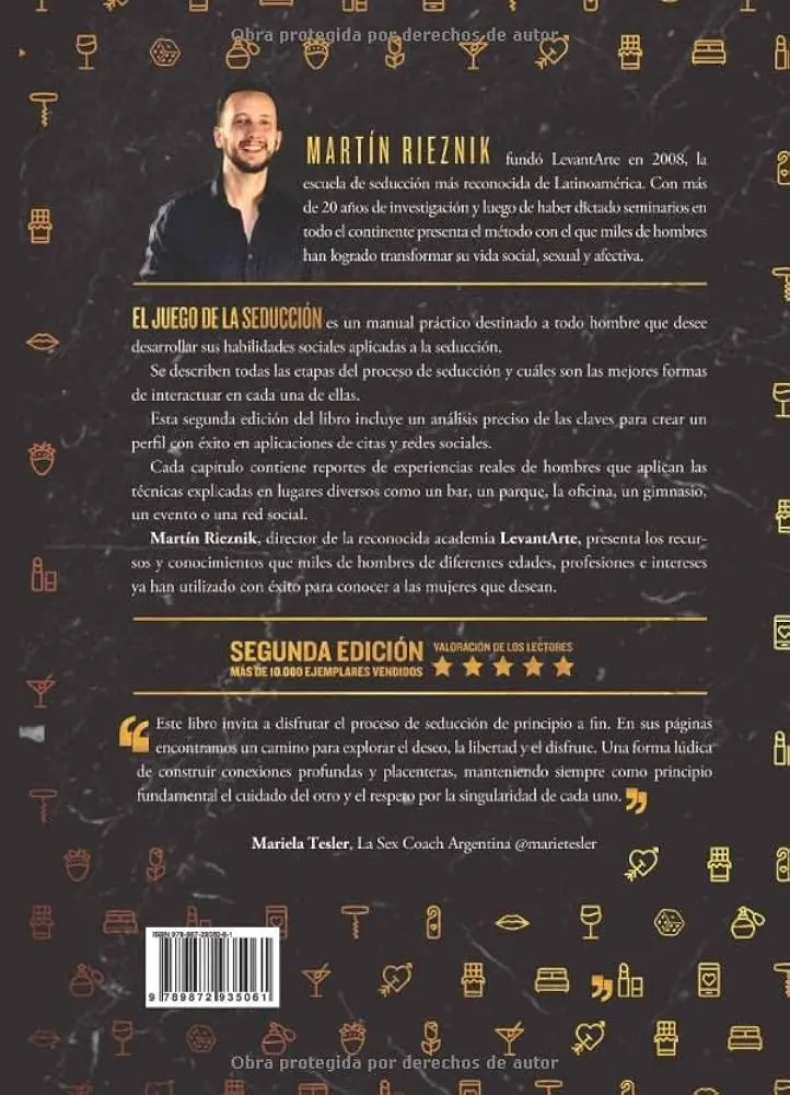 el juego de la seduccion martin rieznik - Cómo se llama el libro para ligar