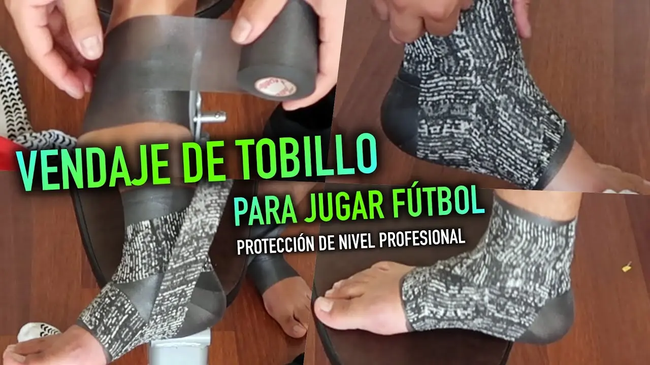 vendaje pies para jugar futbol - Cómo se llama el vendaje que usan los futbolistas