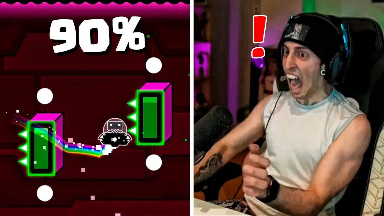 robleis jugando geometry dash sub zero - Cómo se llaman todos los niveles de Geometry Dash