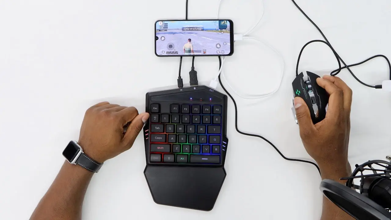 jugar con mouse y teclado en android - Cómo usar el teclado de la computadora en el celular