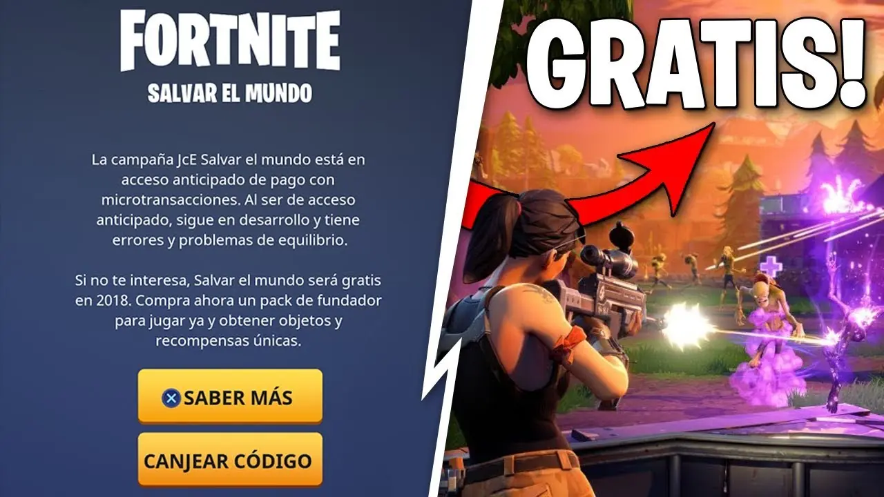 codigos para jugar salvar el mundo en fortnite - Cuál es el código de salvar el mundo Fortnite