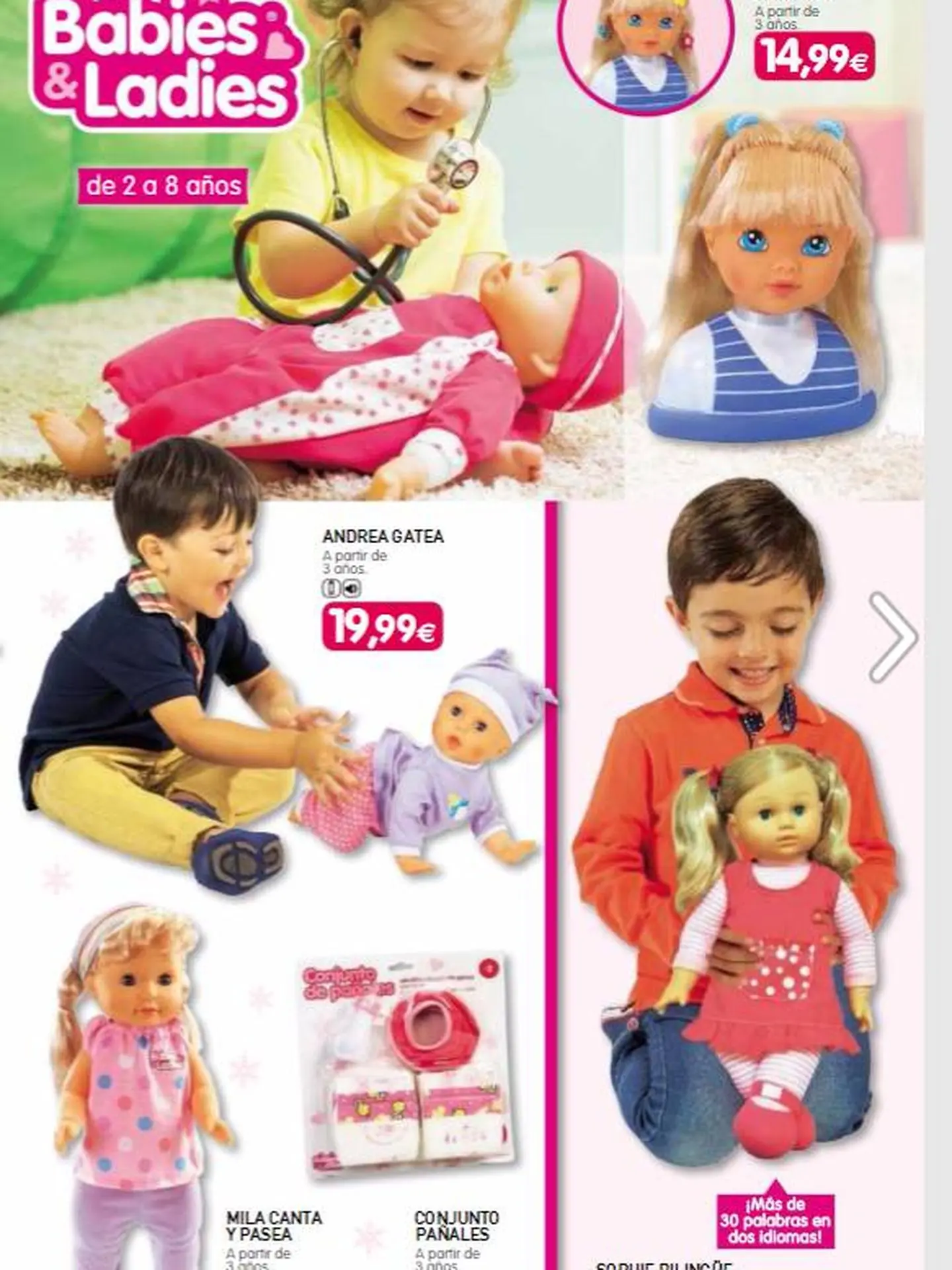 mi hija no juega con muñecas - Cuándo empiezan los niños a jugar con muñecas