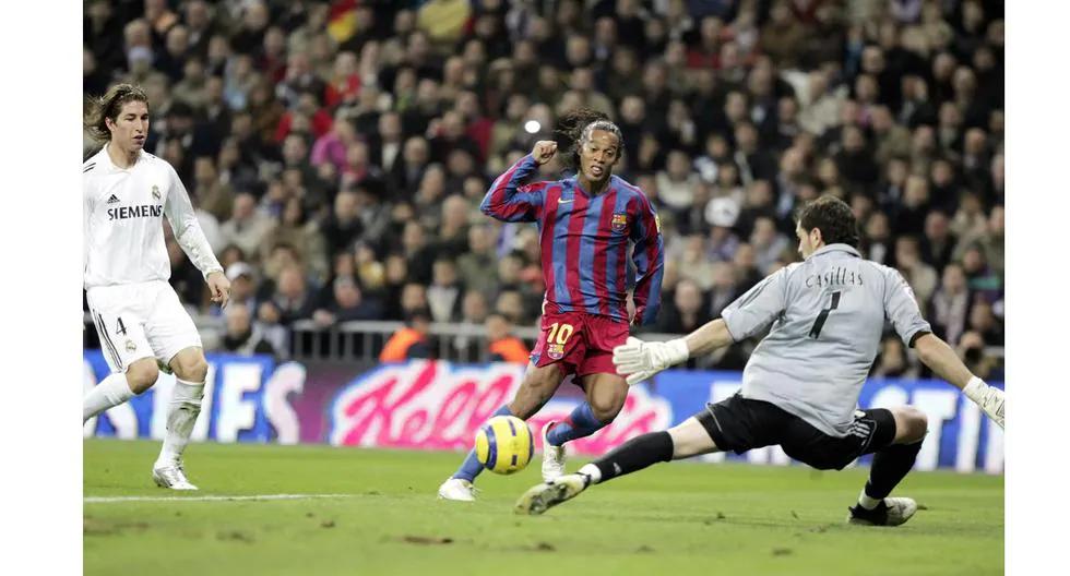 ronaldinho jugo en el real madrid - Cuándo Ronaldinho humilló al Real Madrid
