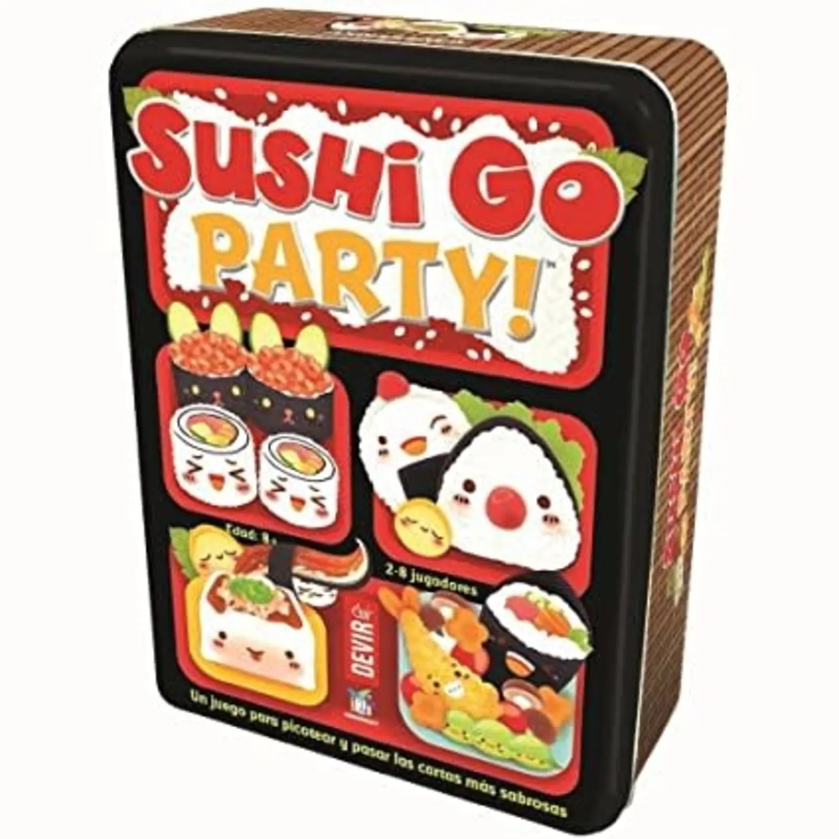 sushi party juego - Cuántas cartas tiene el Sushi Go Party