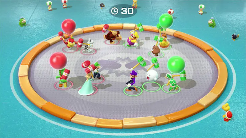 jugar online mario party - Cuántas personas pueden jugar a la vez en Nintendo Switch