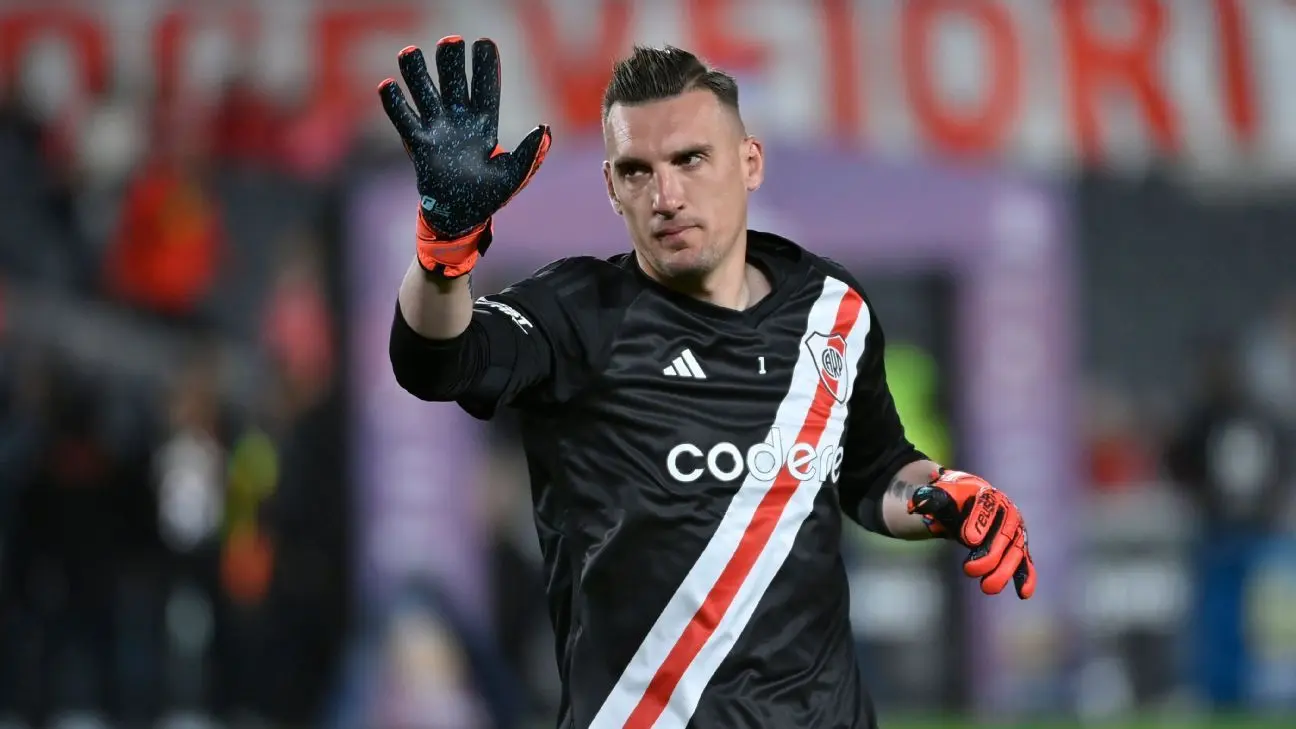 Franco Armani En River Plate 250 Partidos Y R cord En Cl sicos