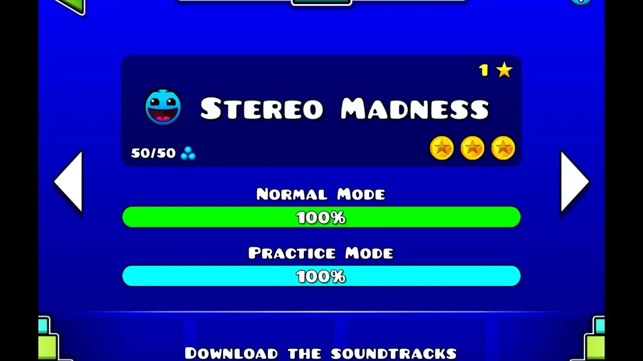 geometry dash stereo madness jugar - Dónde está la primera moneda de Stereo Madness