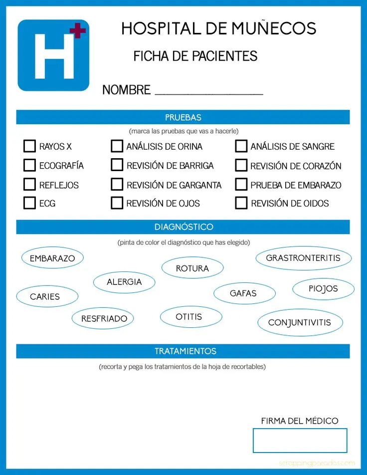 recetas medicas para jugar - Qué es lo que te da el doctor