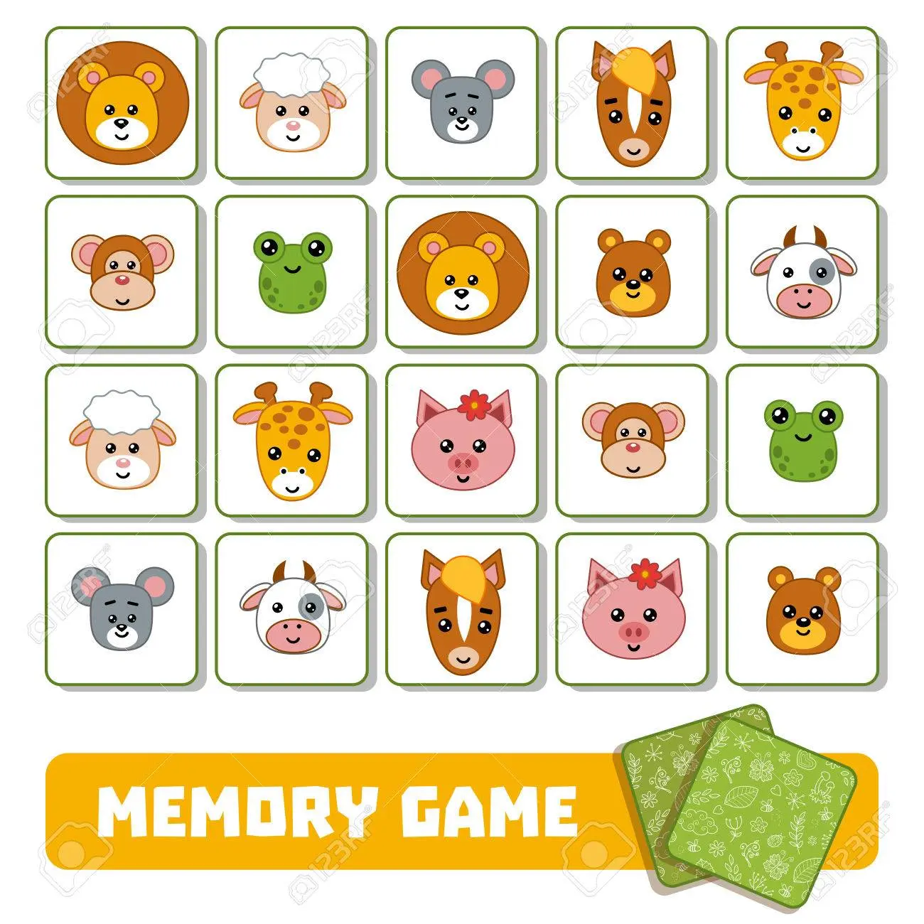 juegos de memoria de animales - Qué es un memorama de animales