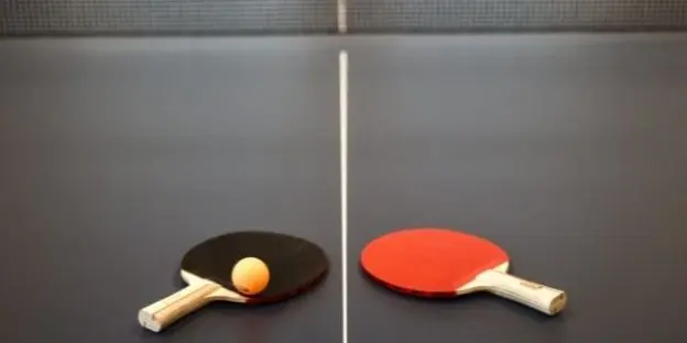 que se necesita para jugar ping pong - Qué material se usa para una mesa de ping pong