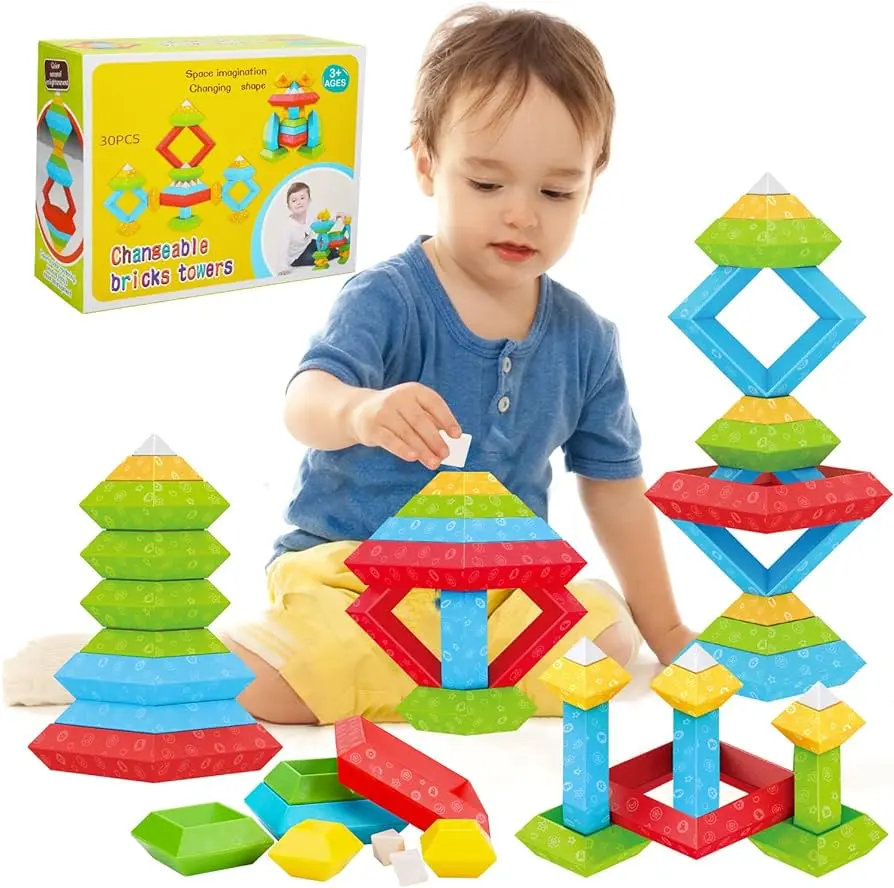 juegos de bloques para niños de tres años - Qué pueden construir los niños con bloques