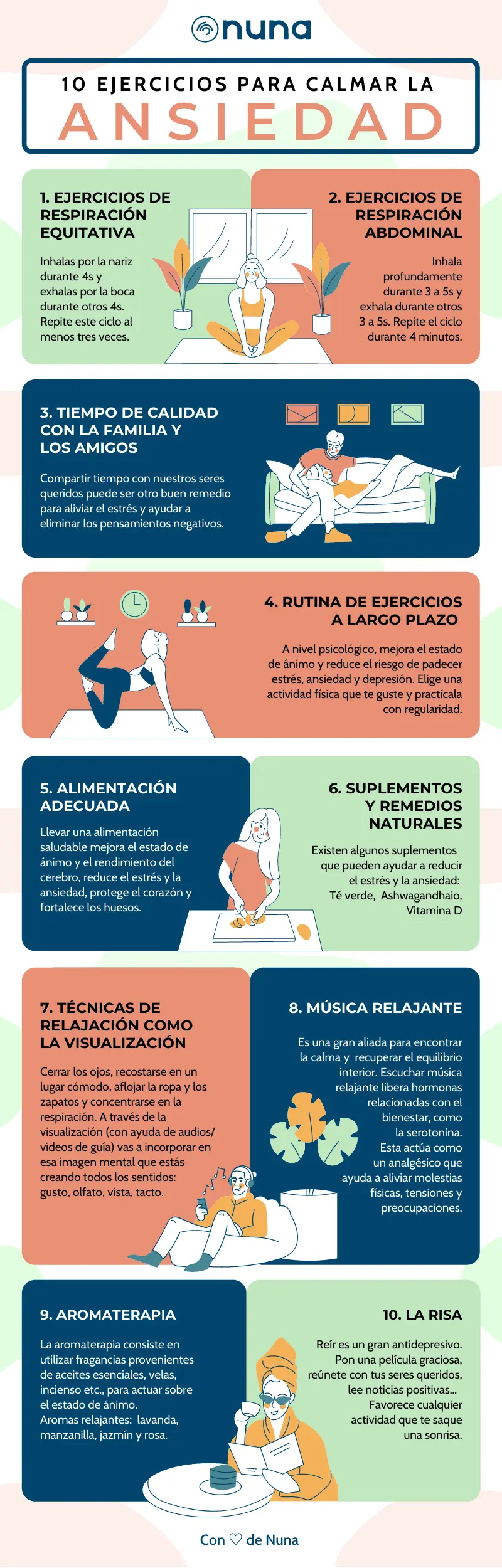 juegos para disminuir la ansiedad - Qué se puede hacer para calmar la ansiedad