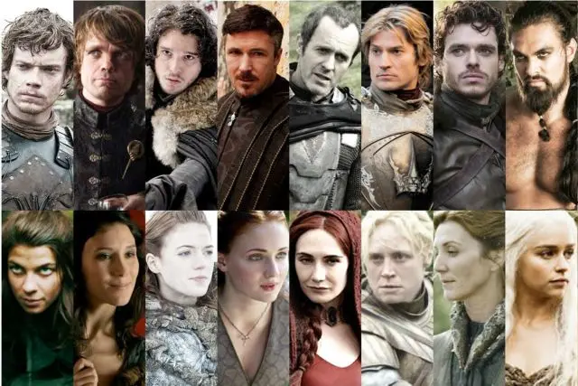 nombres de los personajes de juegos de tronos - Quién es el personaje más importante de Game of Thrones